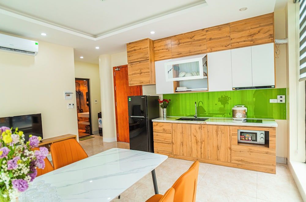 The Paradise Apartment - Luong Van Thang Deluxe Apartment, 1 Bedroom, Kitchen 18