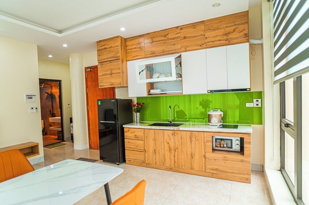 The Paradise Apartment - Luong Van Thang Deluxe Apartment, 1 Bedroom, Kitchen 17