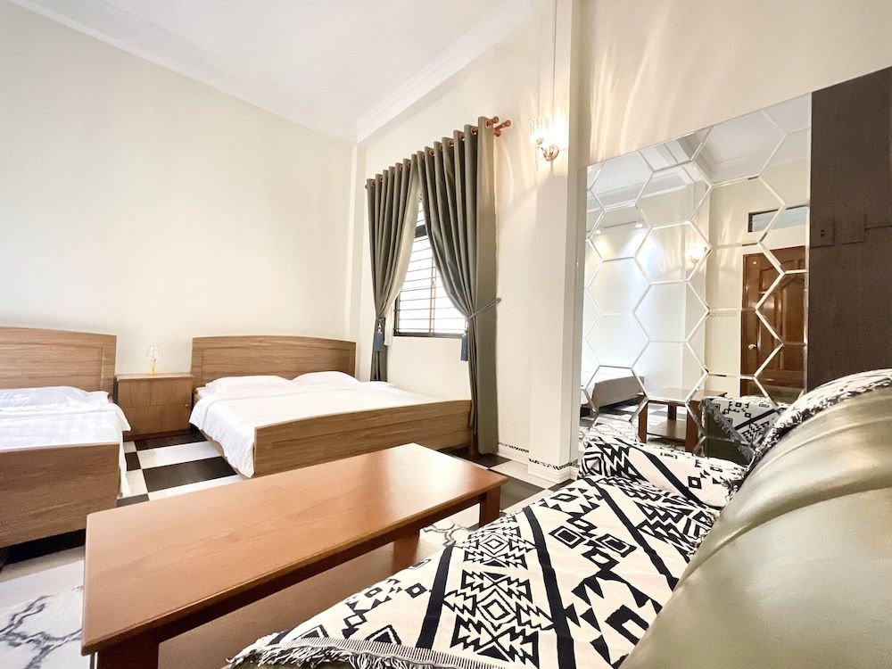 Bê Tông Residences Homestay Family Shared Dormitory, 2 Queen Beds 2