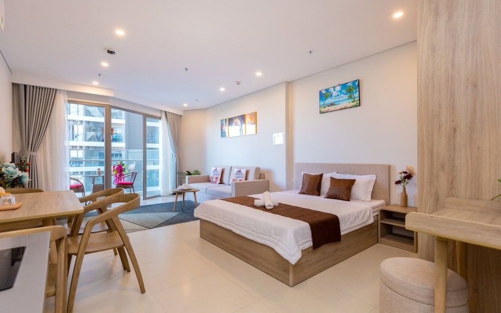 Deluxe Apartment, 1 Bedroom, Kitchen, City View