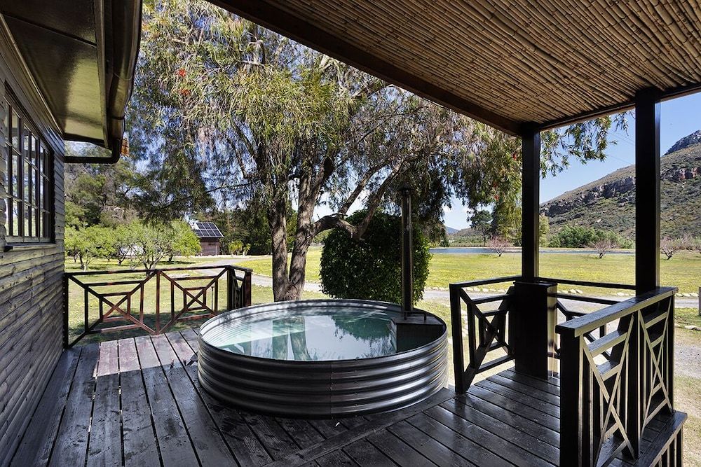 La Ferme Guest Farm Deluxe Chalet 11