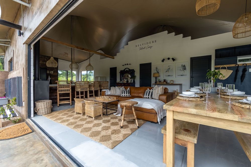 Belvidere Country Estate Premium Tent, 2 Bedrooms, Sauna, Mountain View 11