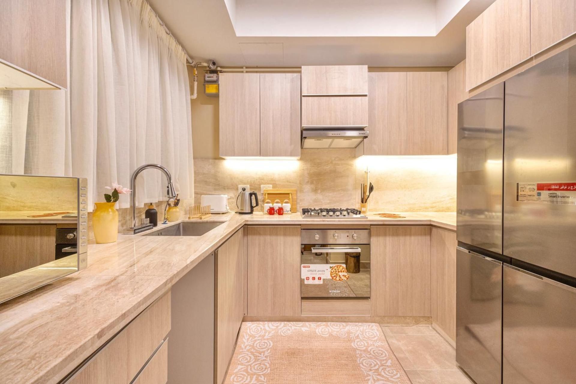 The Green Haven by Sodic khans Two-Bedroom Deluxe Apartment with Garden View 2