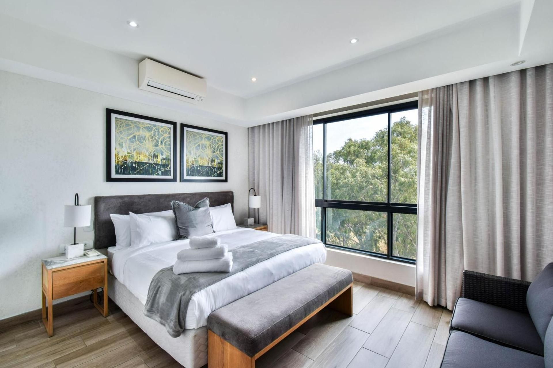 Two-Bedroom Apartment with Balcony