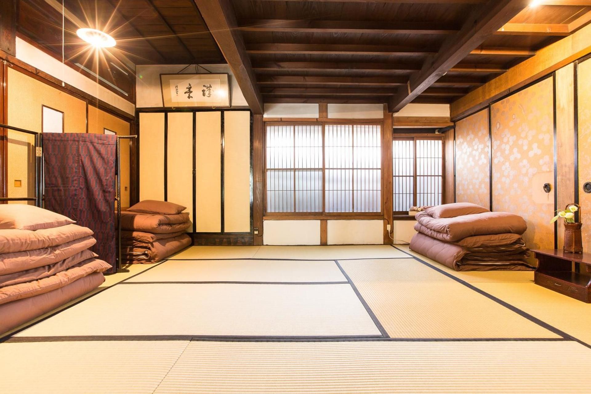 Single Futon in Japanese-Style Male Dormitory Room