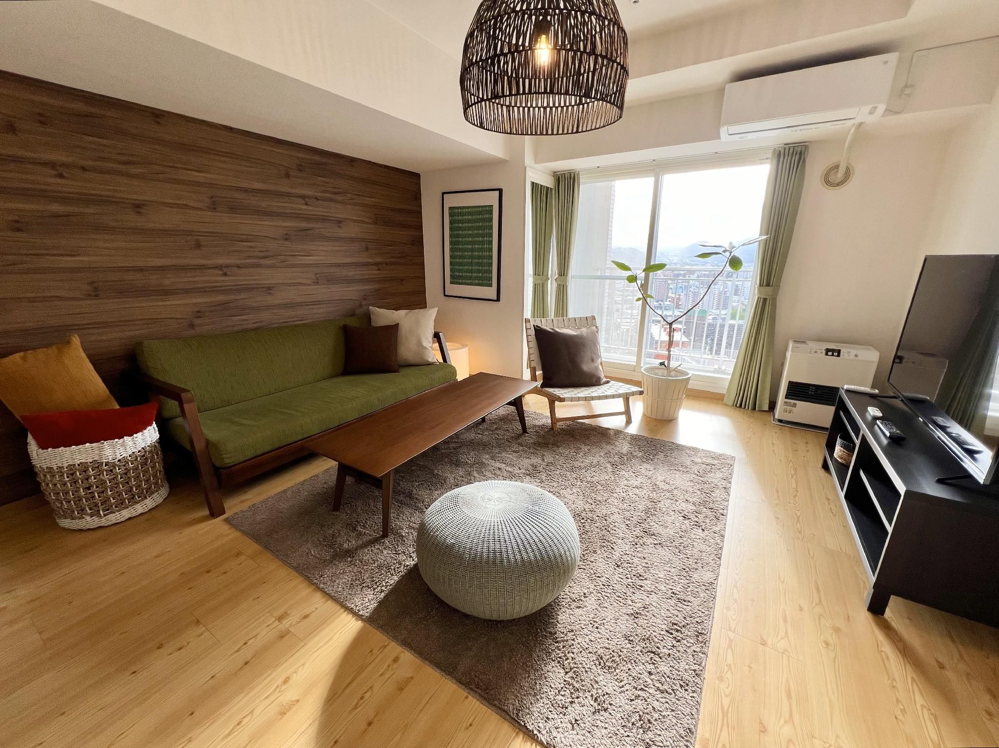 AT252 2 bedroom apartment in Sapporo