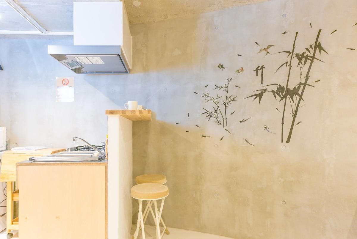 New, Near station,Netflix.【4A】 -Renovation in Jan
