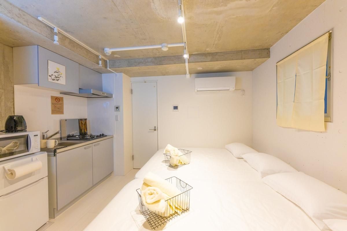 New, Near station,Luggage storage,Netflix.【4B】
