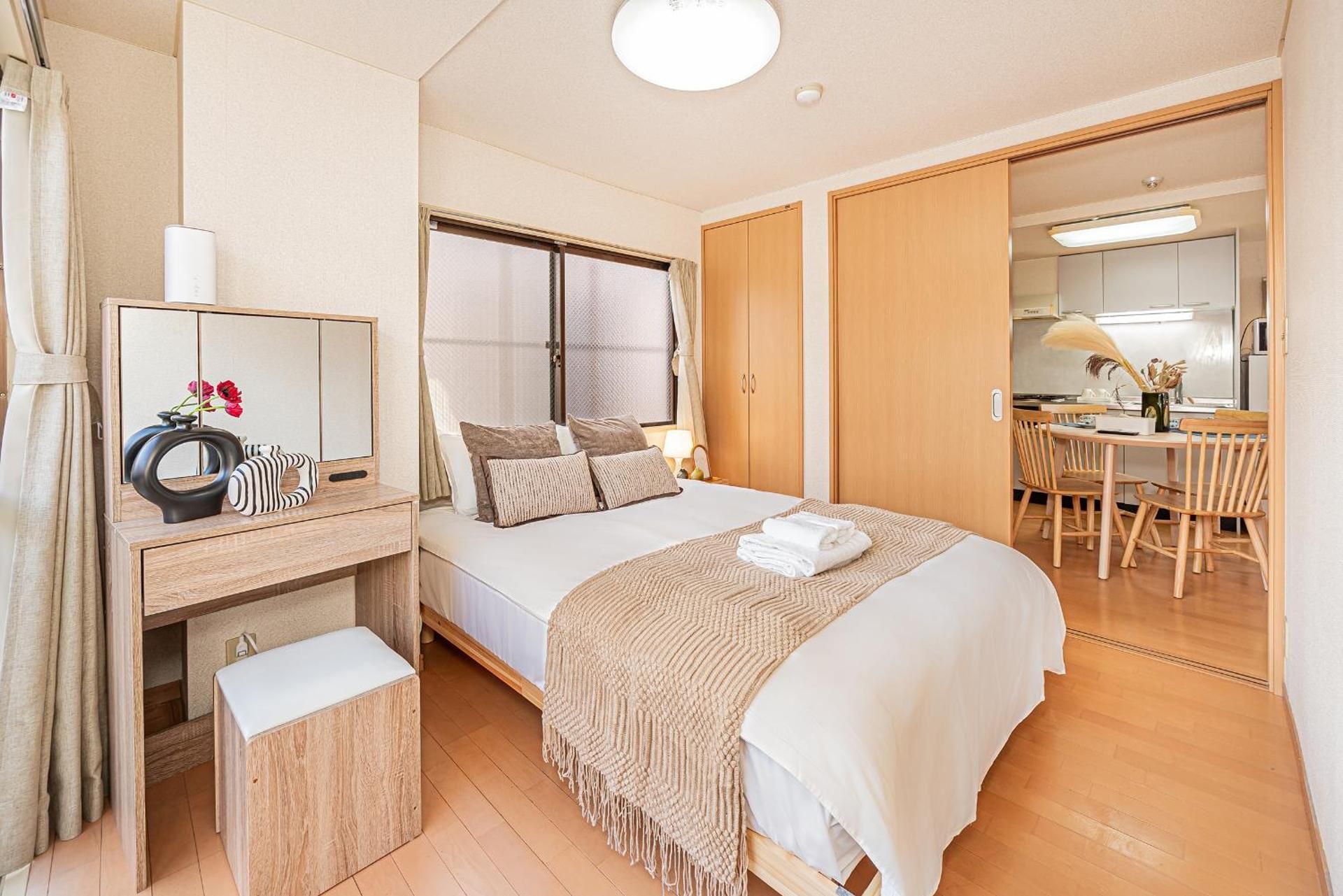 Two-Bedroom Apartment with Balcony