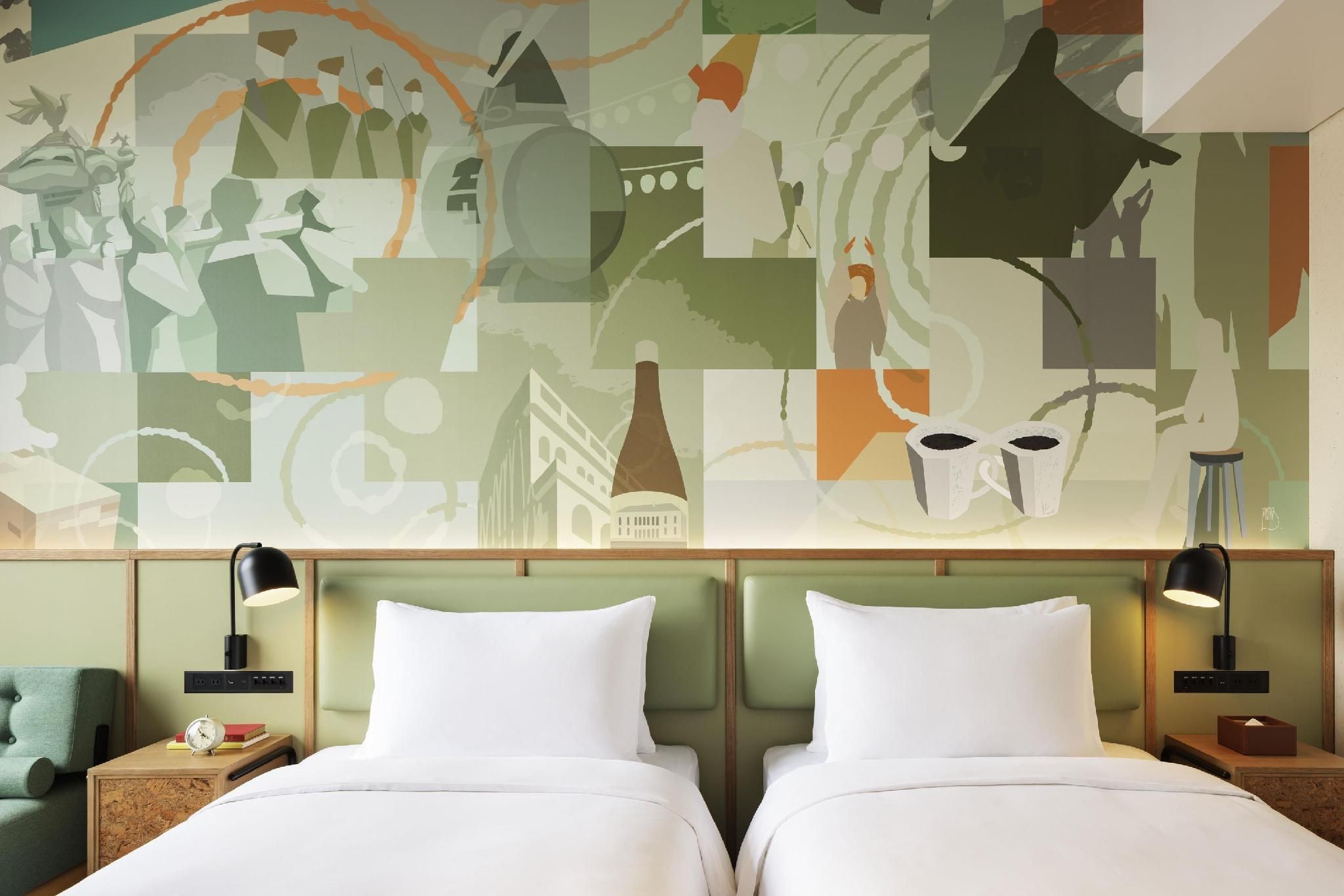 2 Twin Beds