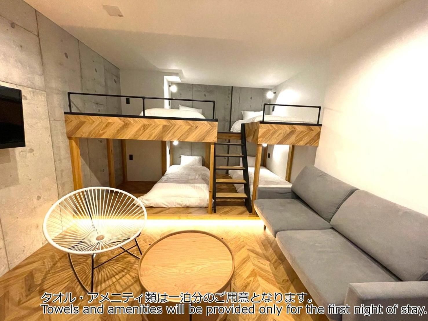 Deluxe Room (4 Single Beds) - Non-Smoking - No Cleaning for Consecutive Night Stays