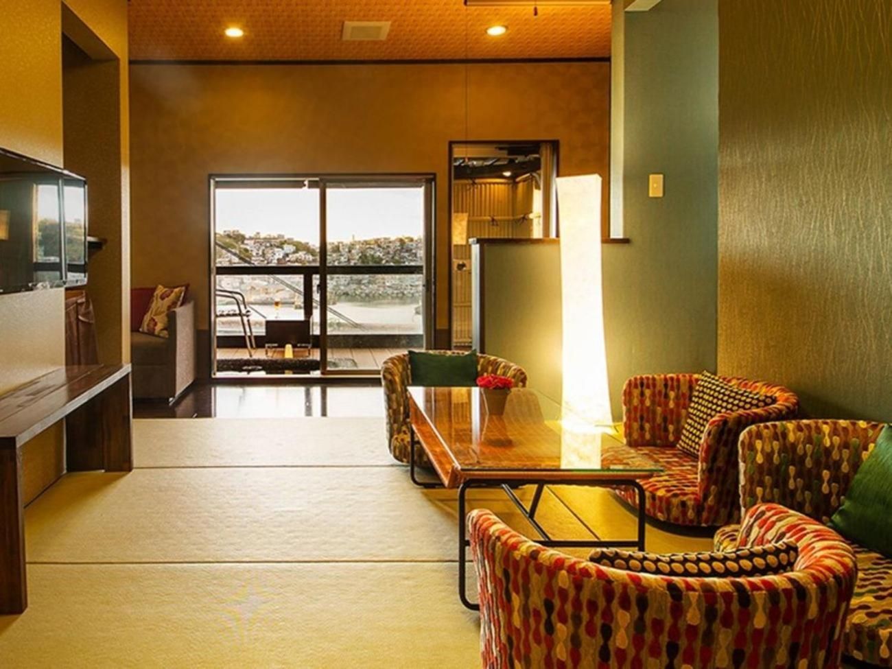 Guestroom with Open-Air Bath and Ocean View “Kakurenbo”