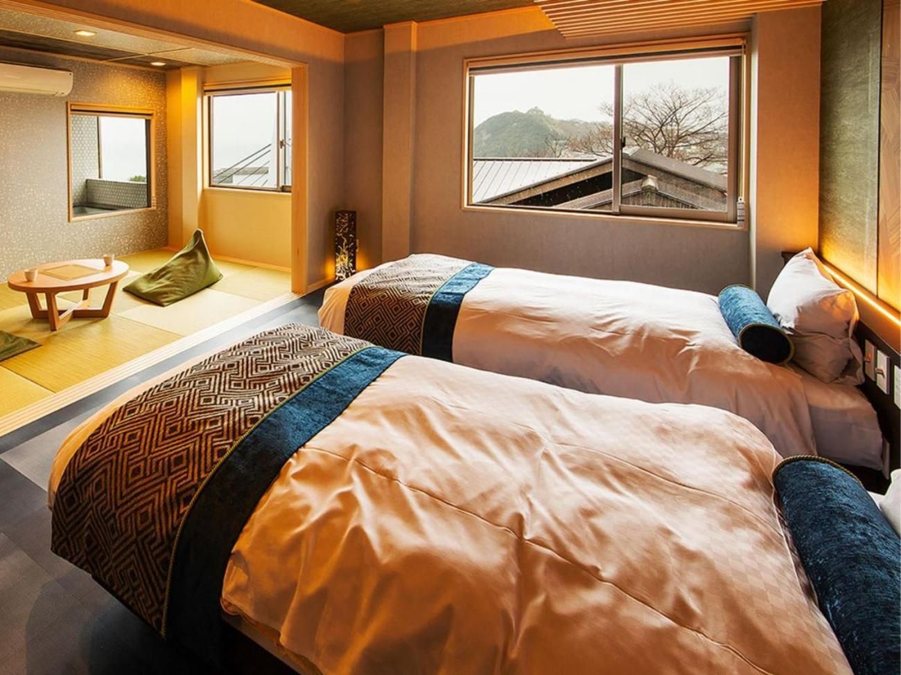 Barrier-Free Guestroom with Open-Air Bath and Ocean View “Suiho”