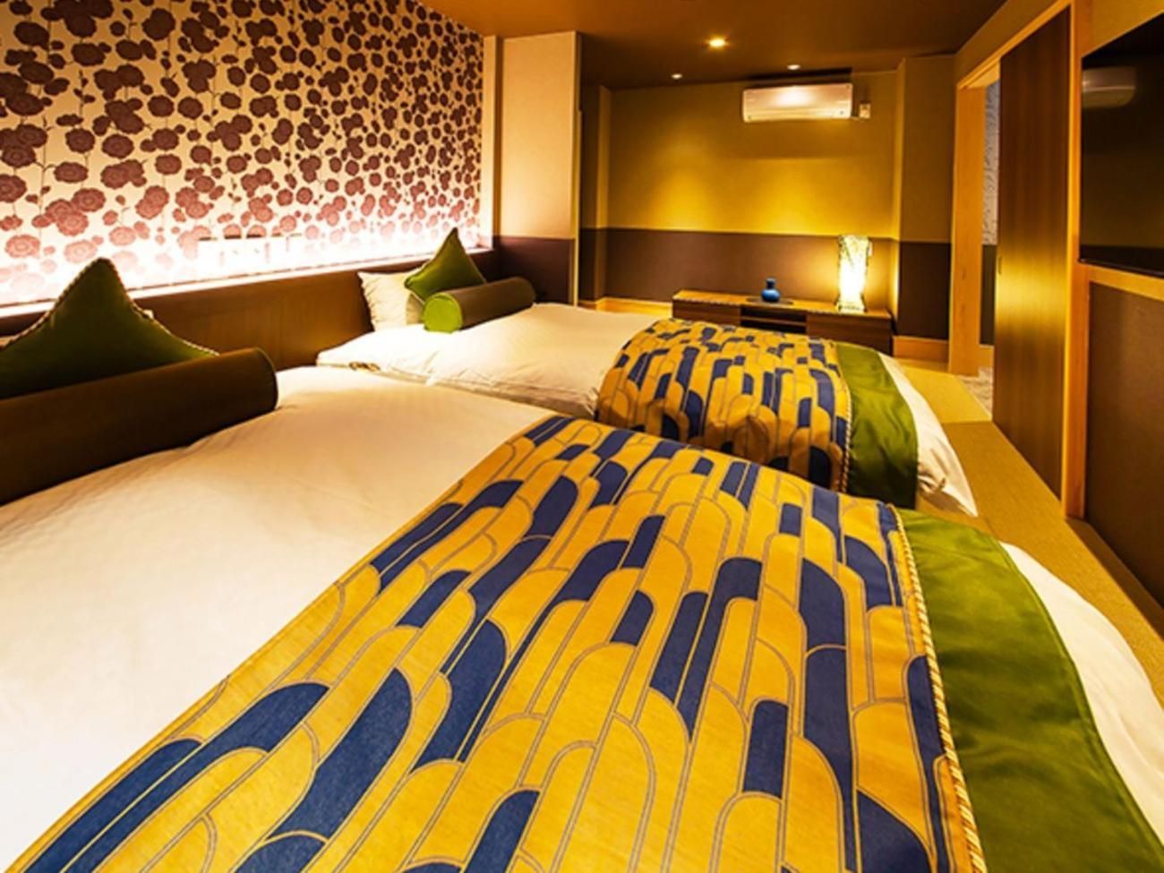 Barrier-Free Guestroom with Open-Air Bath and Ocean View “Aoi”