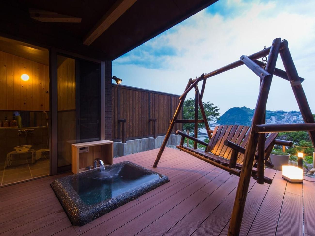 Detached Guestroom with Open-Air Bath and Ocean View “Kita”