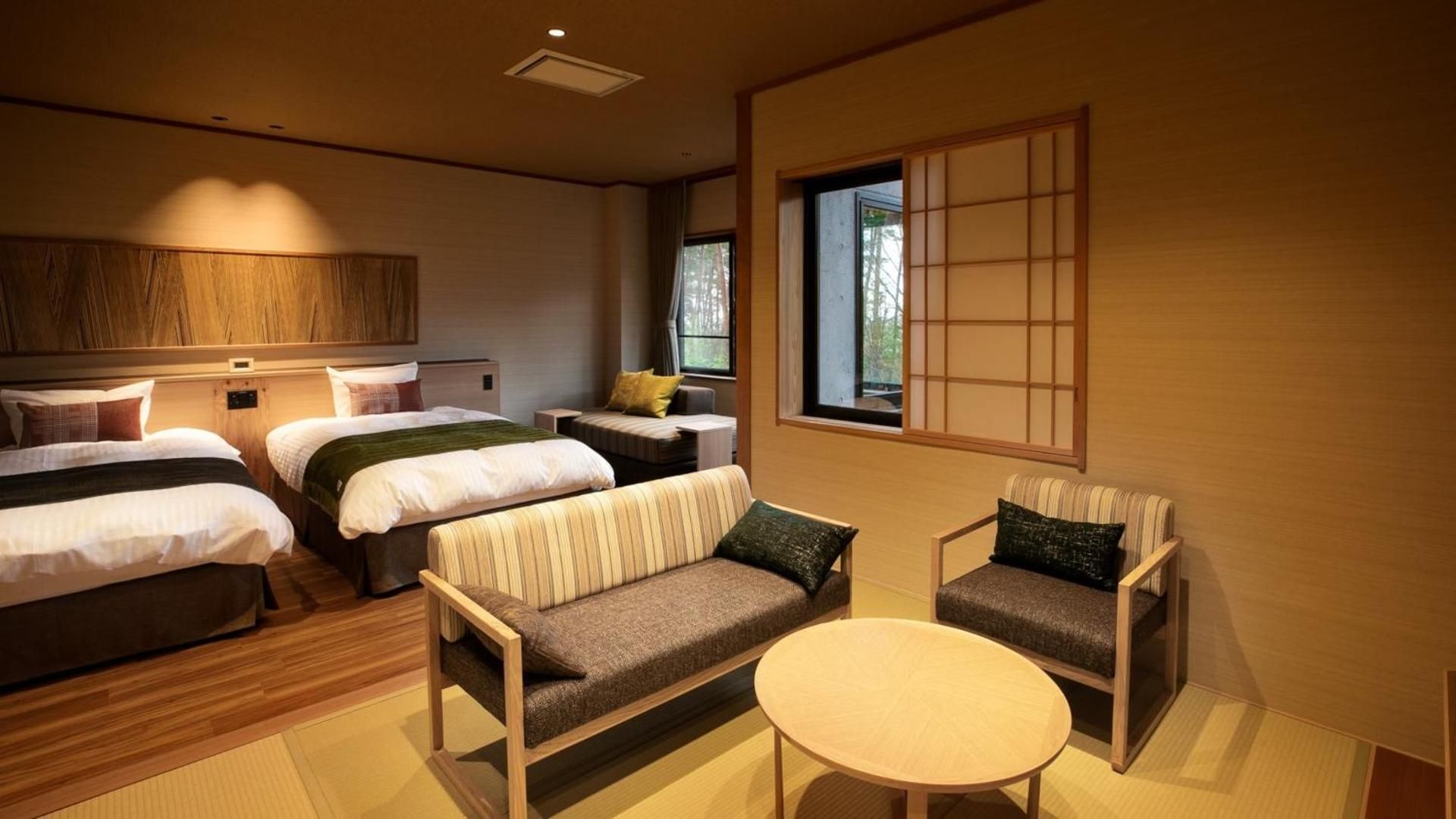 Standard Wide Room with Tatami Area and Private Bath - Non-Smoking