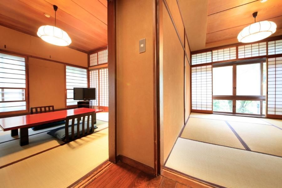 Japanese-Style Executive Room A – Private Hot spring Bath & Garden View