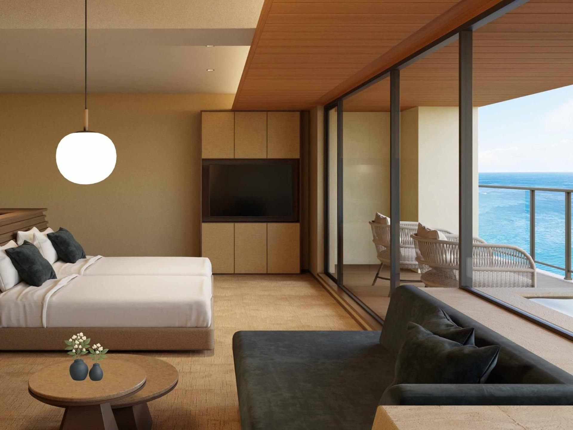 Standard Twin Room with Sea View