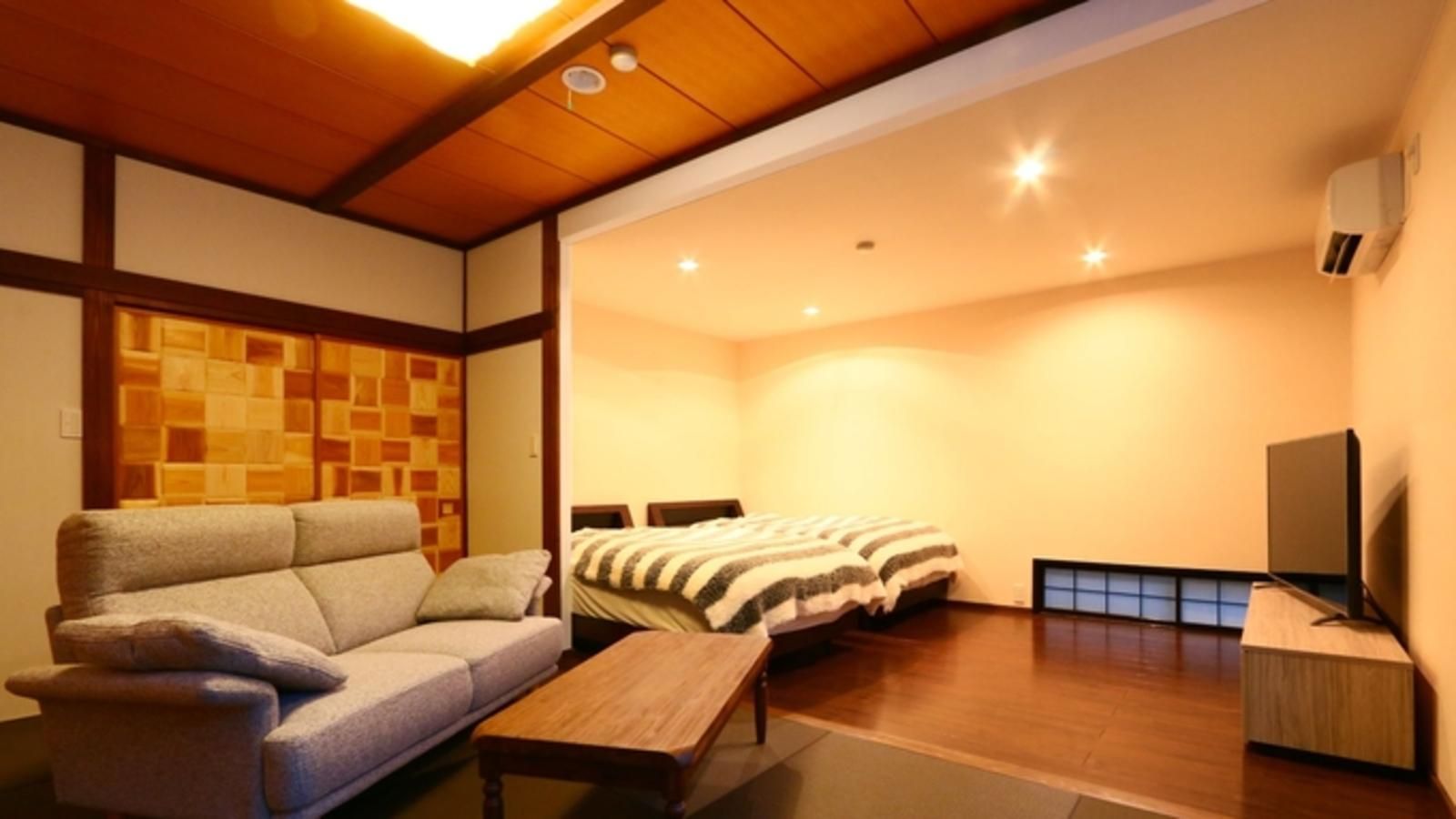 Main Building - 30sqm+ Japanese-Western Room with Open-Air Bath, No Pets