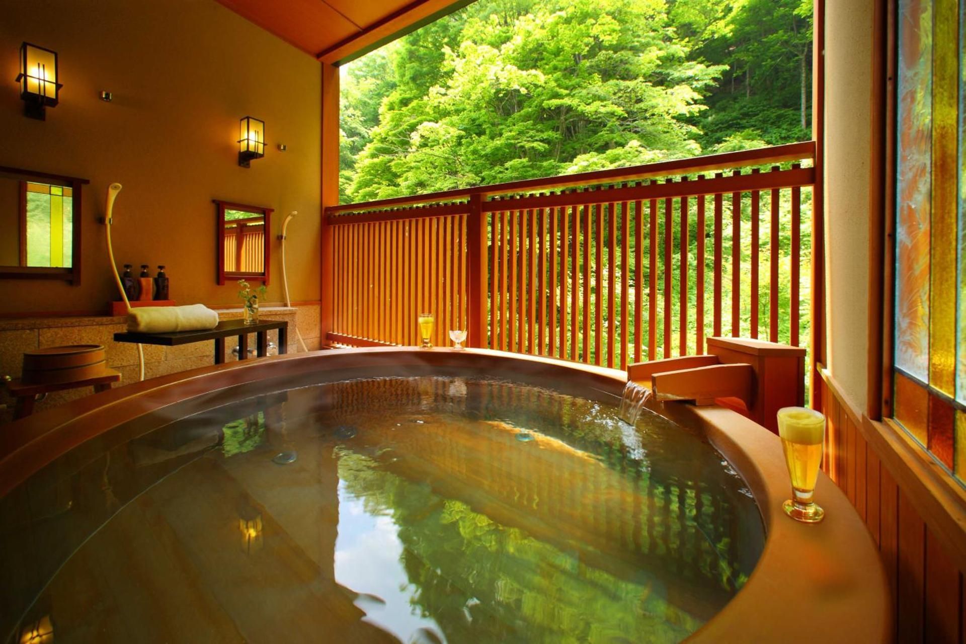 Deluxe Japanese-Style Room with Open-Air Bath