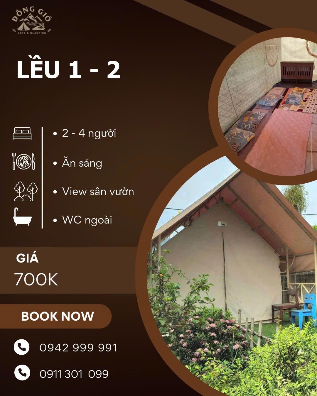 2-Bedroom Tent