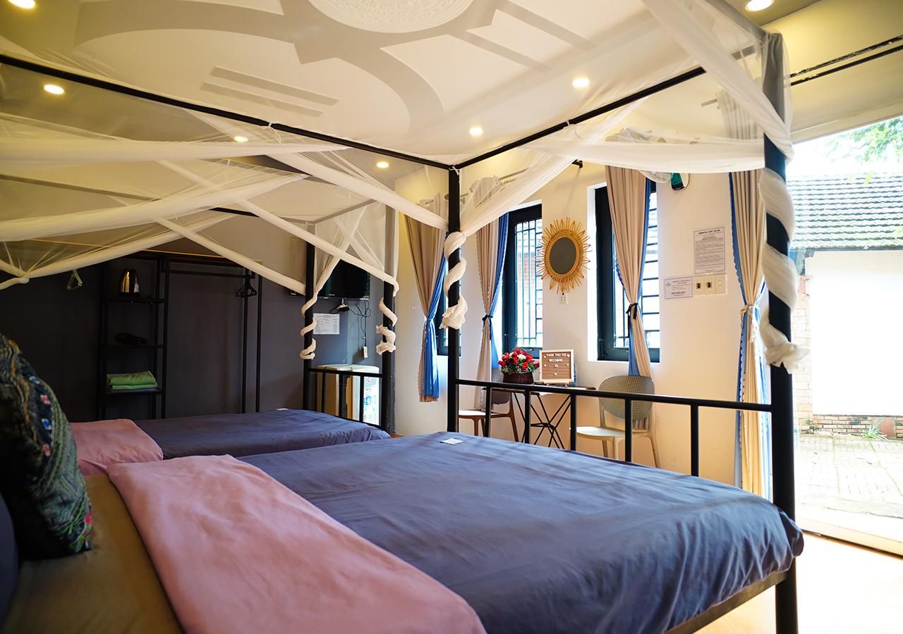 Vuon Thu Do Homestay Triple Deluxe Garden View