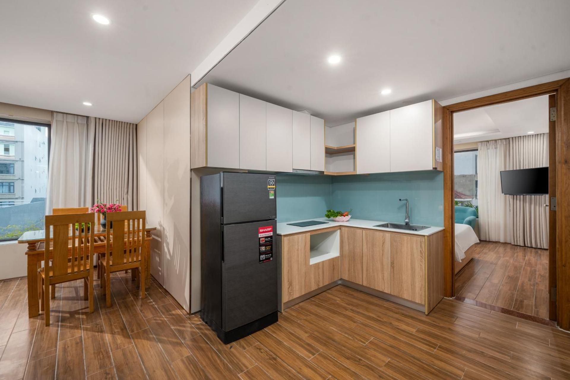 Two-Bedroom Apartment with Garden View