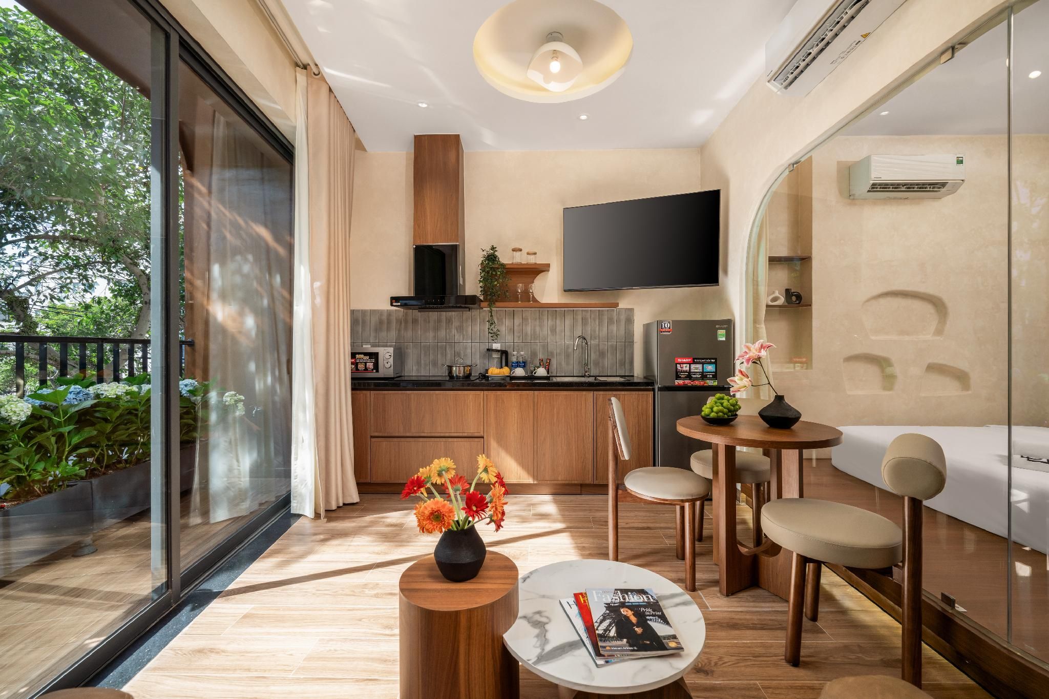 One-Bedroom Apartment - Garden View