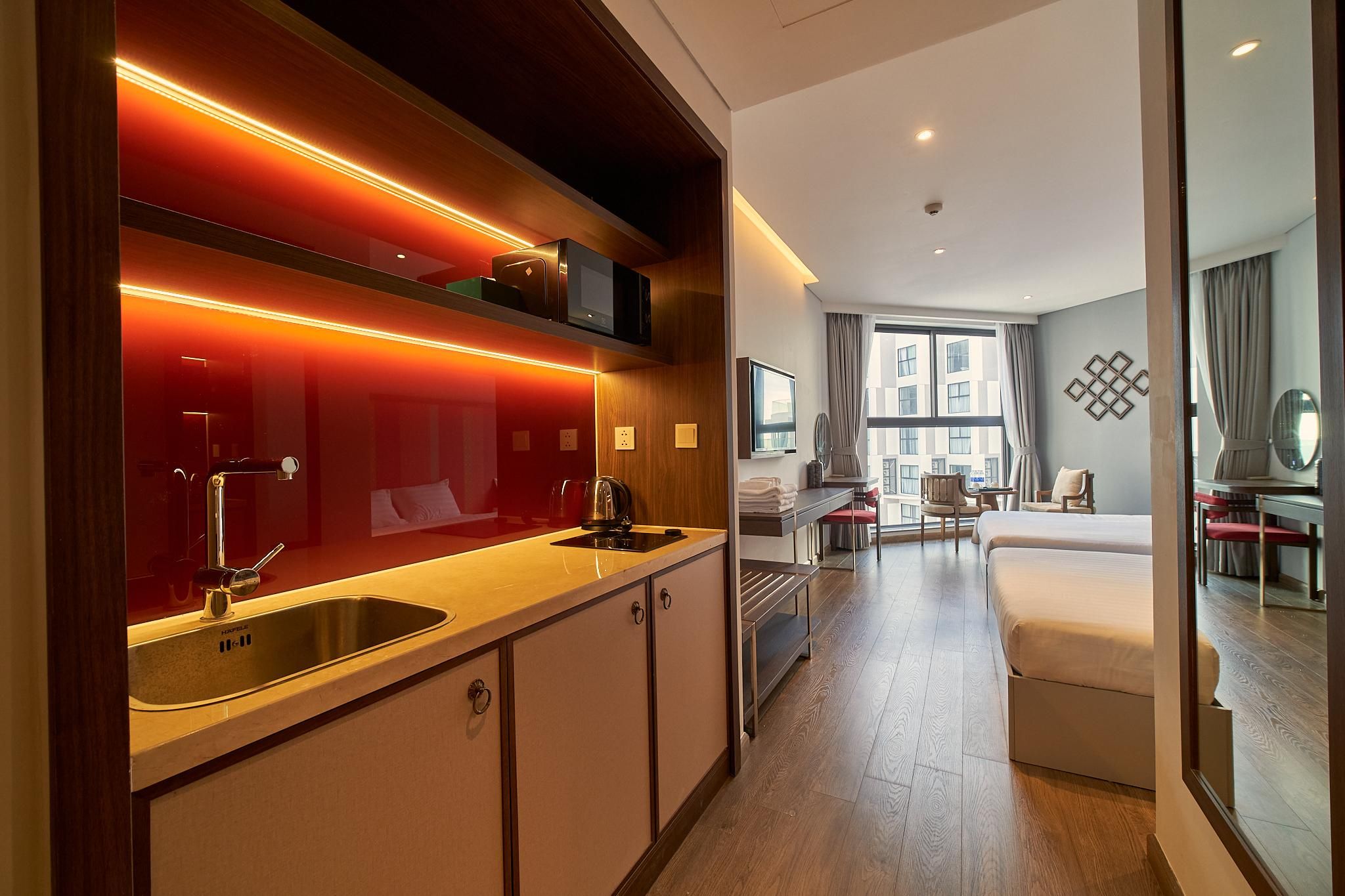 Apec Mui Ne - Deluxe 2 bed pool view- Vy Apartment