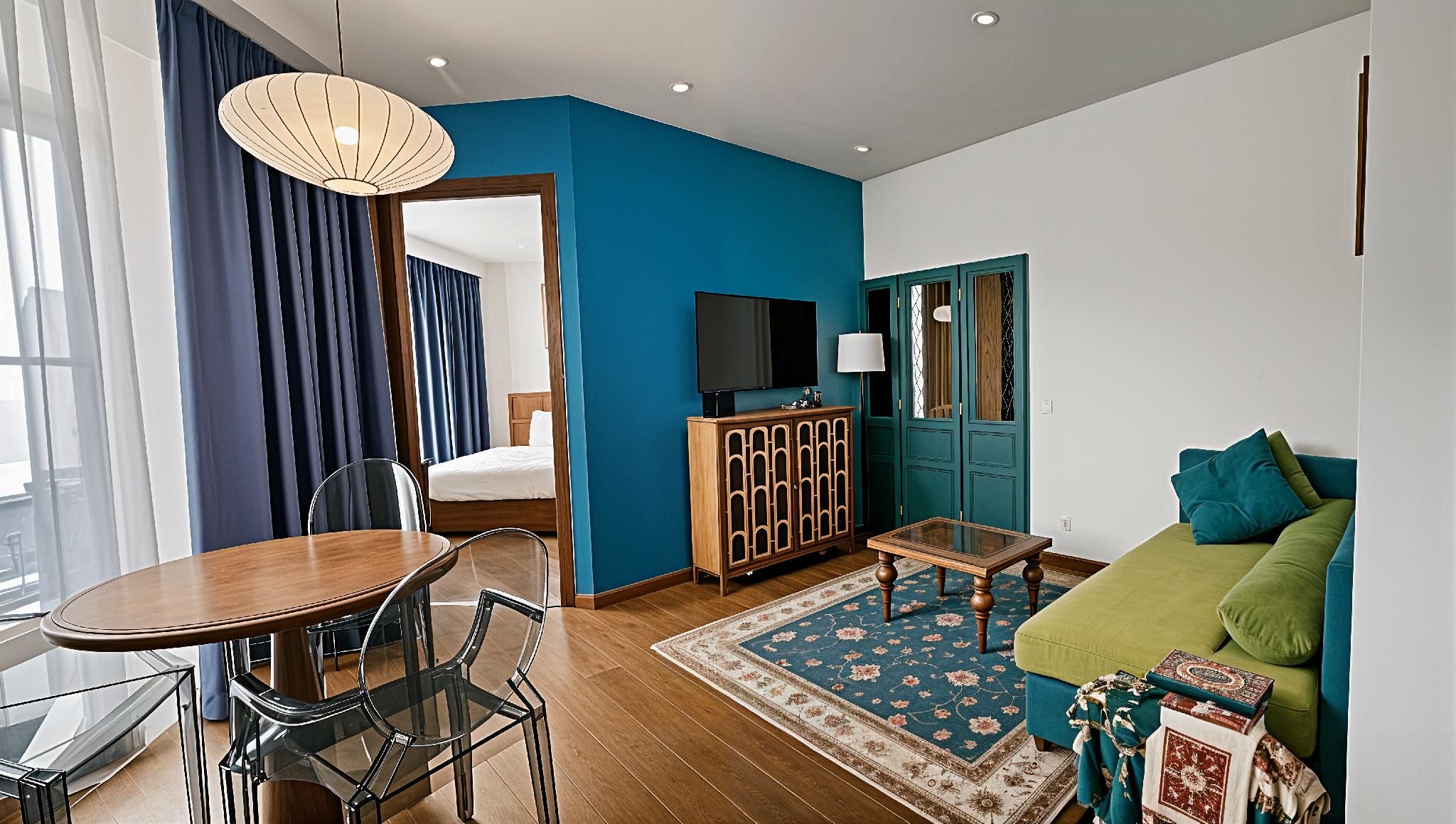 Two-Bedroom Apartment with Balcony
