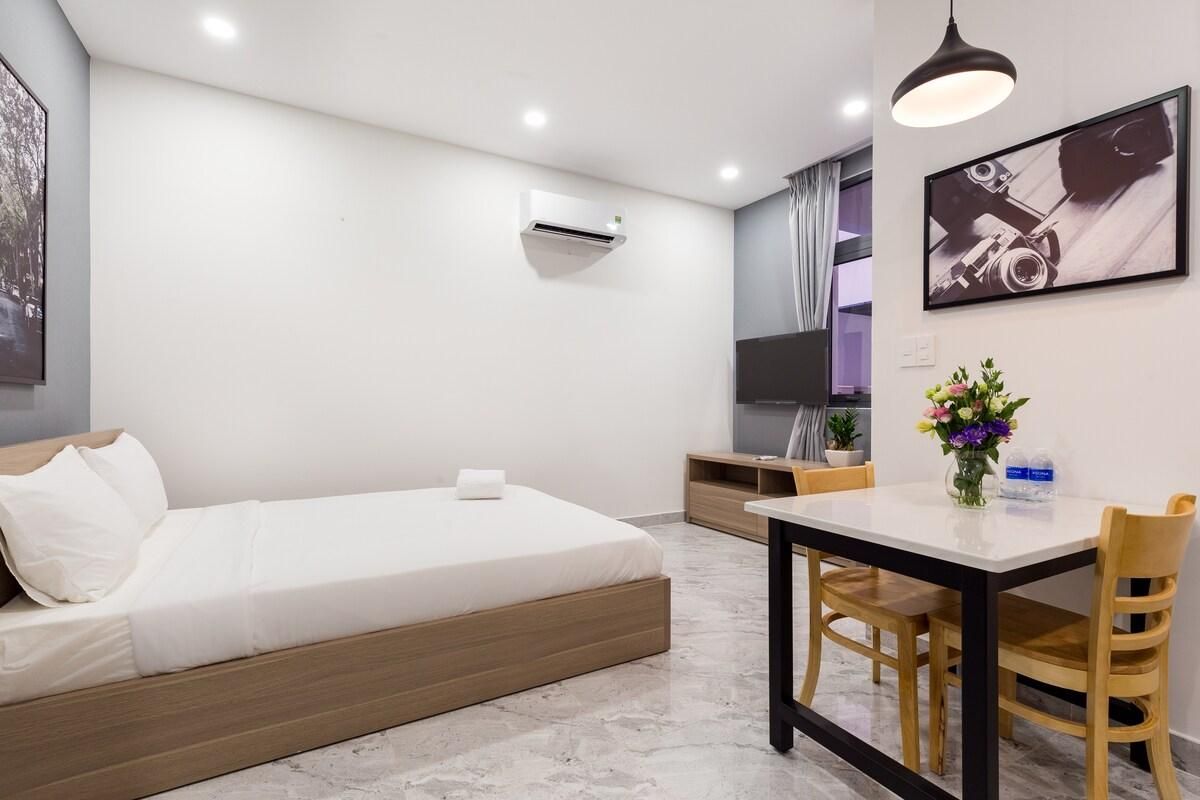 Apartment 2pax with balcony-Near Airport-Cozy