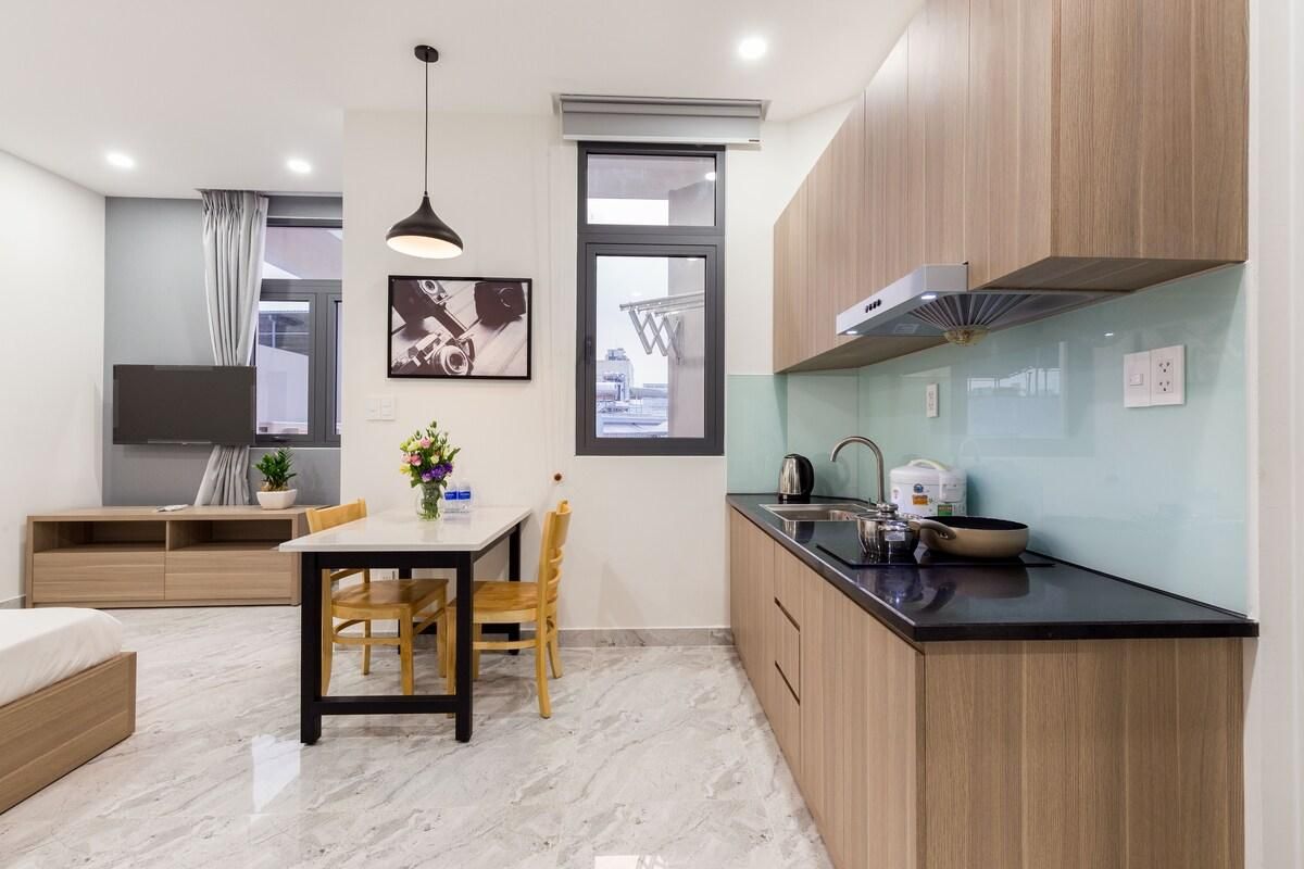 Apartment 2pax with balcony-Near Airport-Cozy