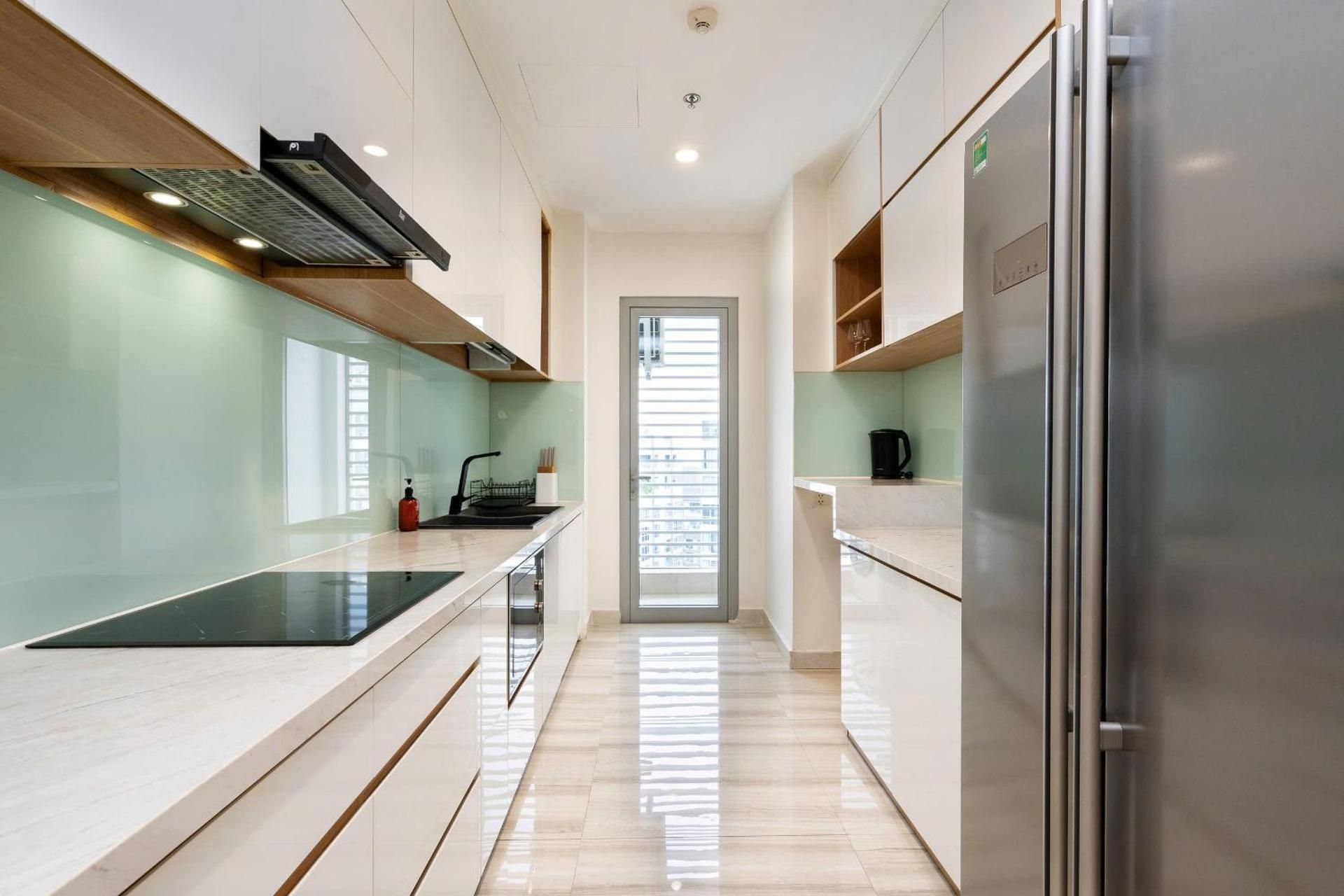 Three-Bedroom Apartment with Balcony