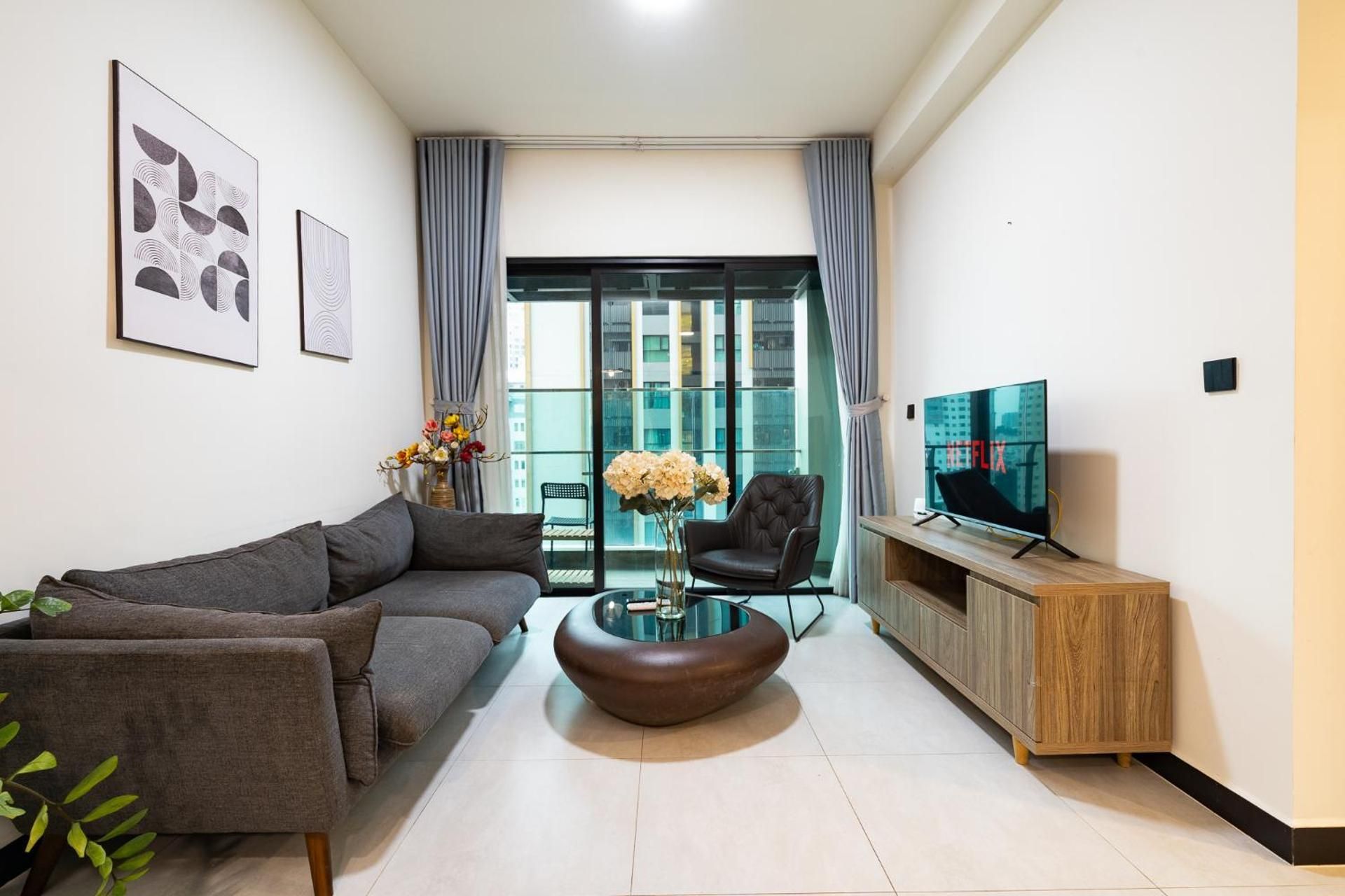 Two-Bedroom Apartment with River View