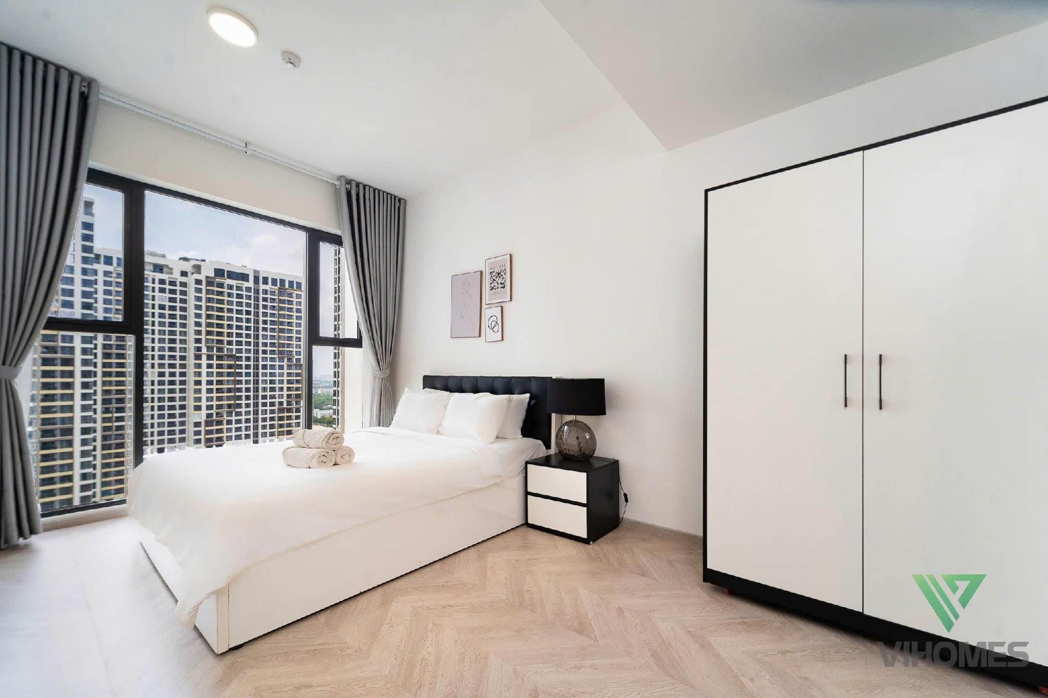 UTA VINHOMES GRAND PARK 2Phòng ngủ free hồ bơi gym