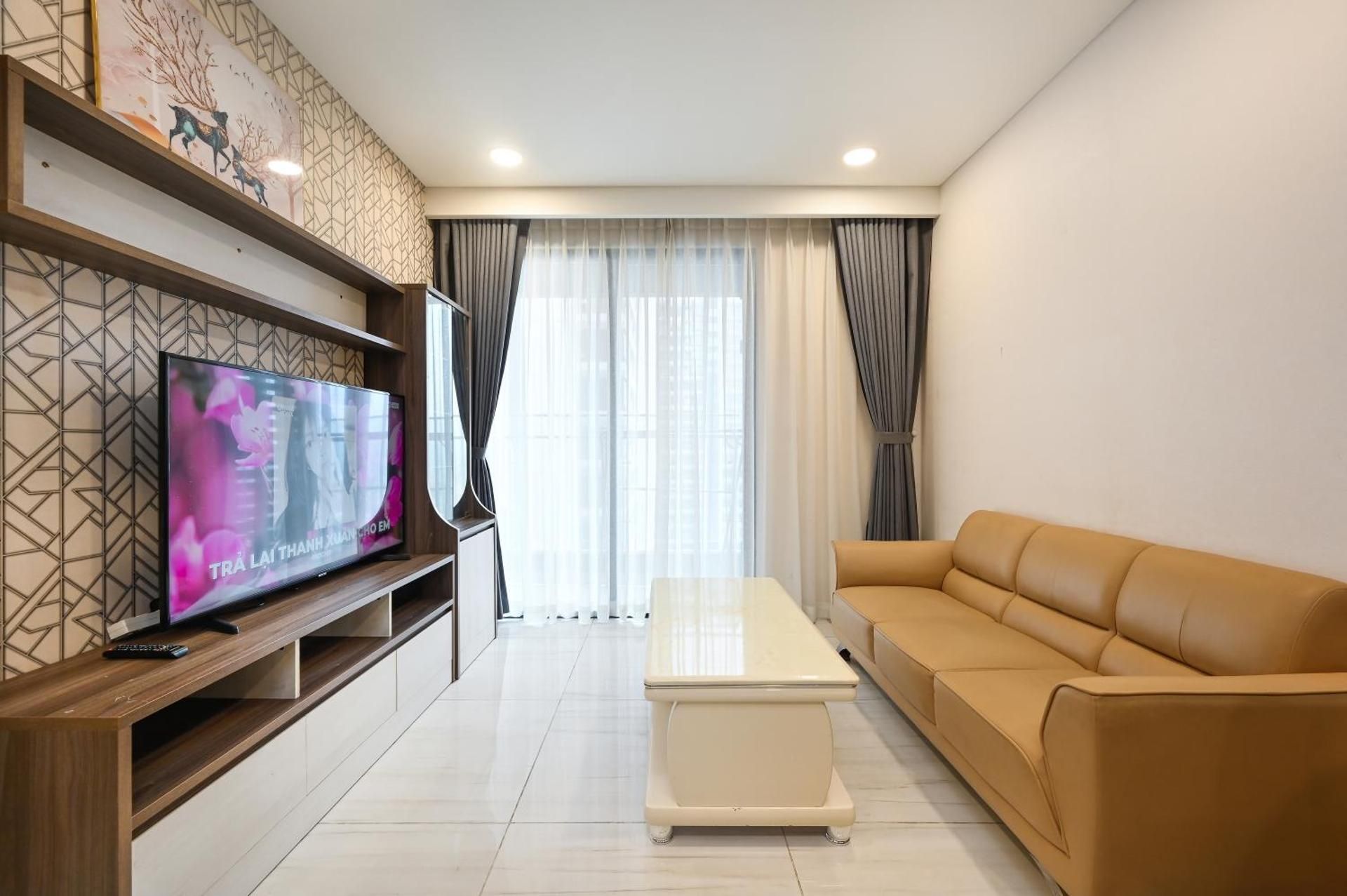 Two-Bedroom Apartment with Balcony