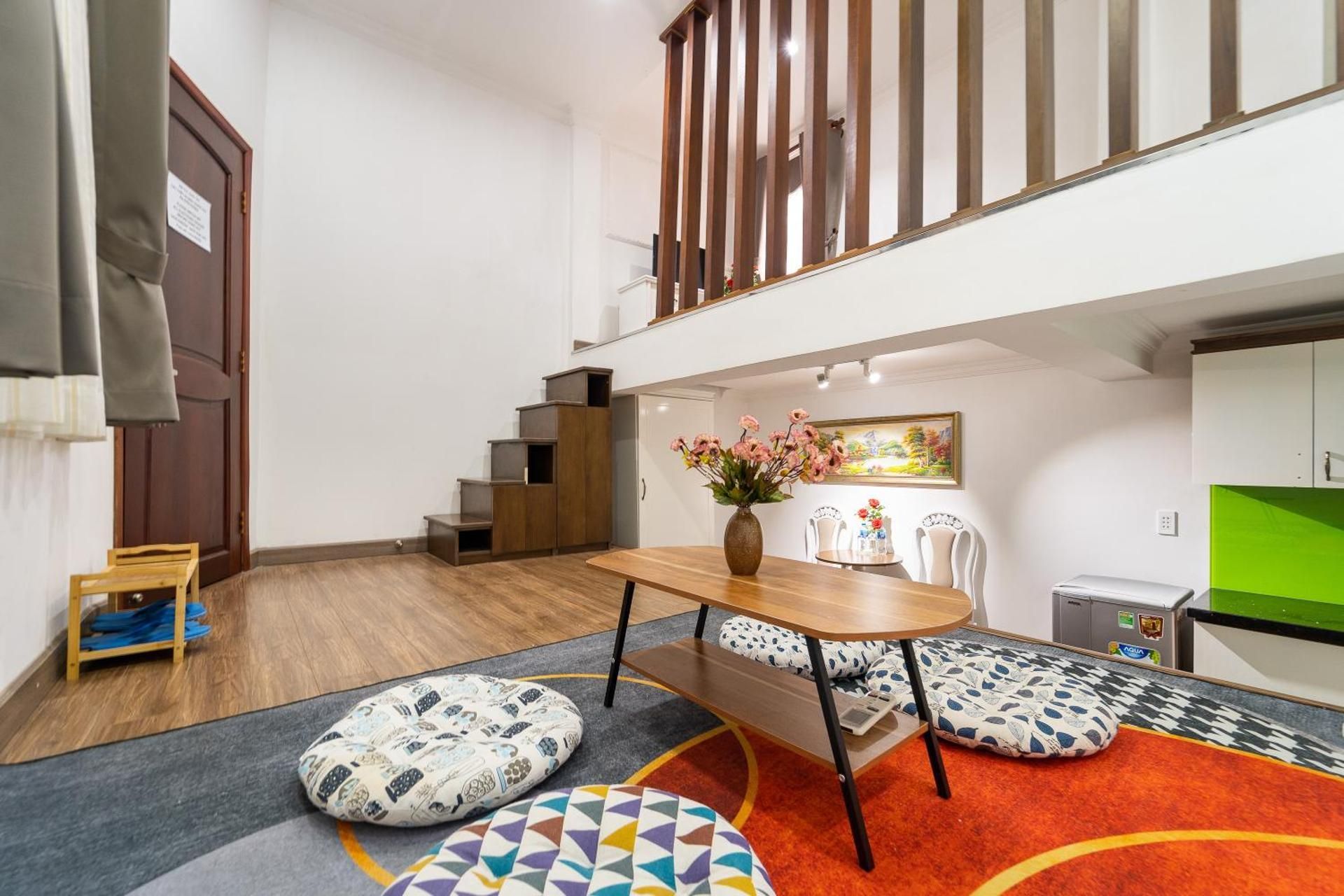 Studio with Balcony