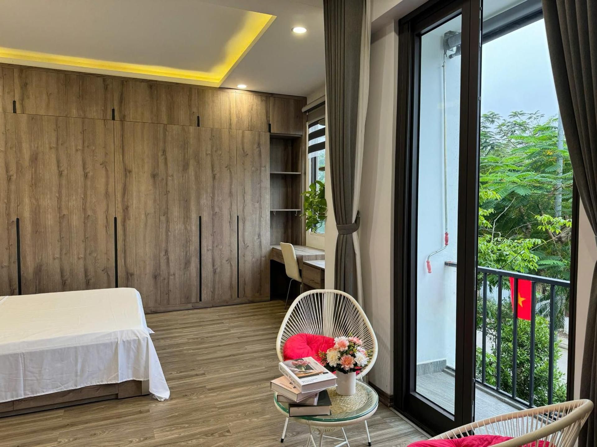 Family Room with Balcony