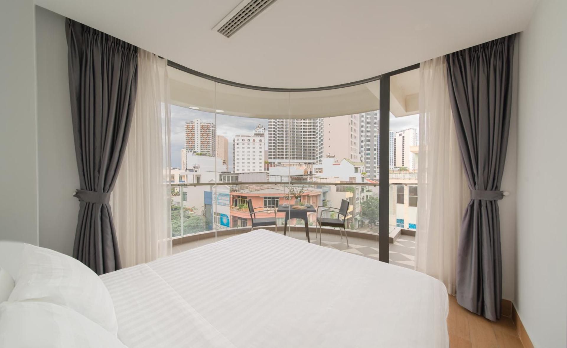 Two-Bedroom Apartment with Balcony