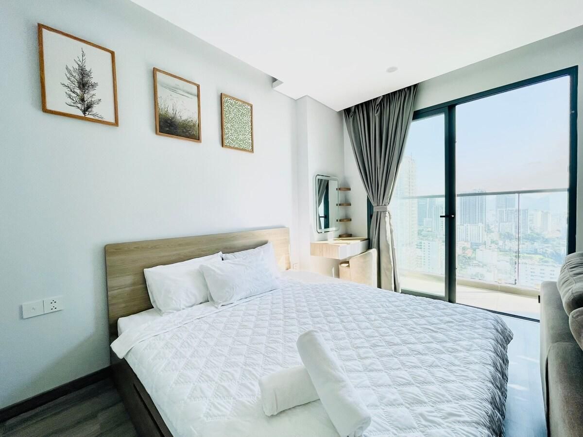 2708 Apt With Balcony Sea + City View - Marina