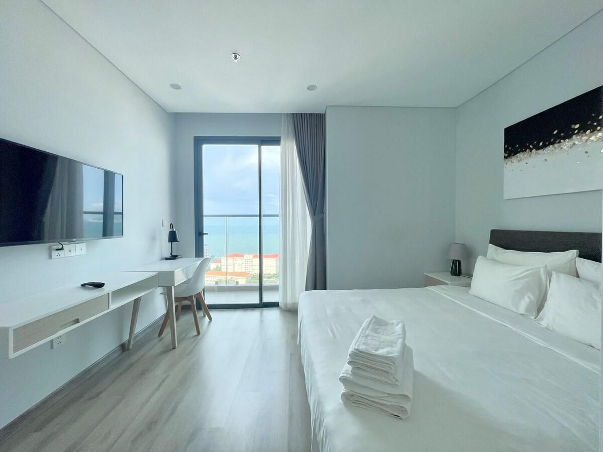 2BR - 1706 Apt Full Option Ocean + City Views