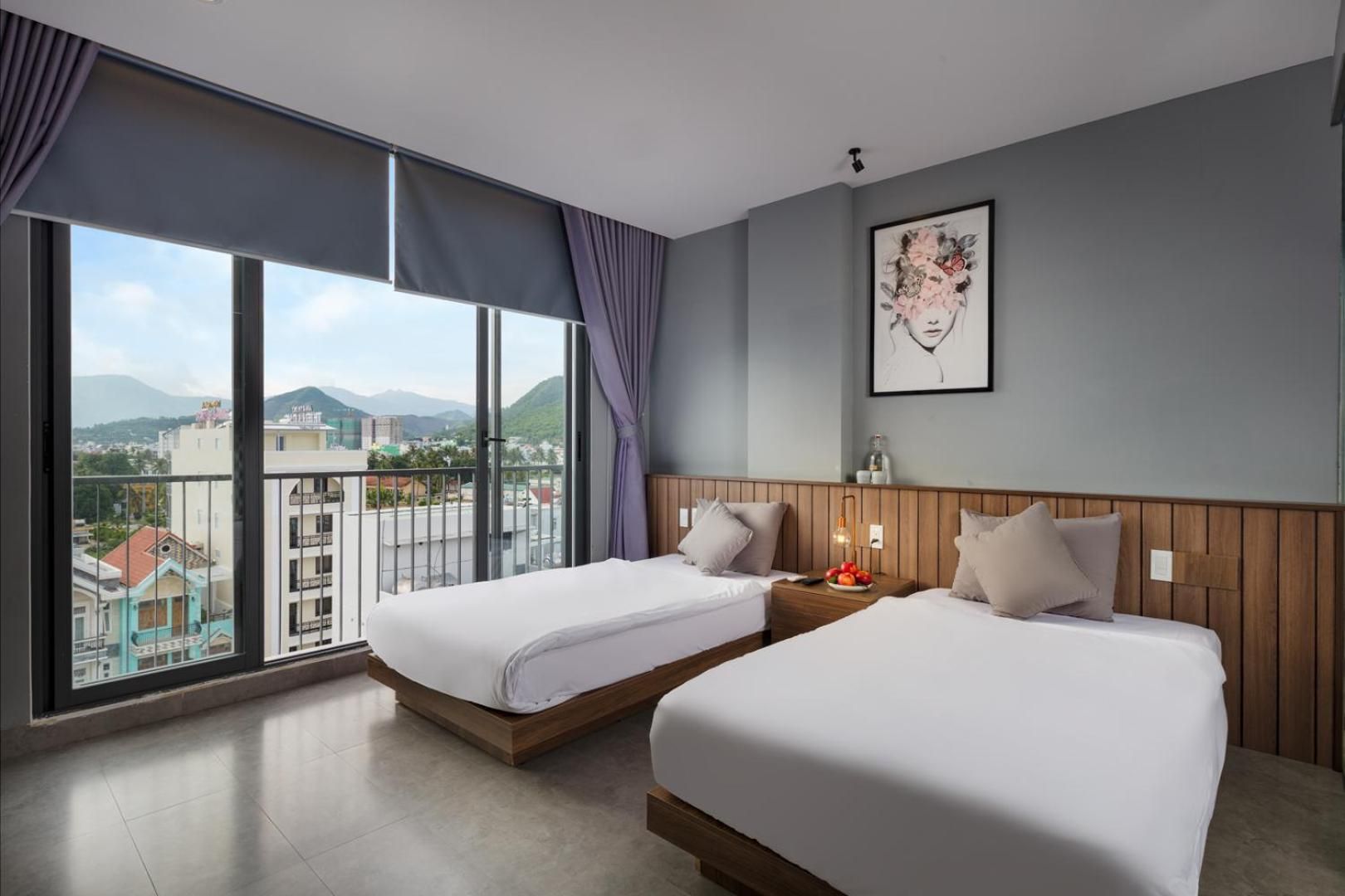 Grand Room with Moutain View, 02 Single Beds