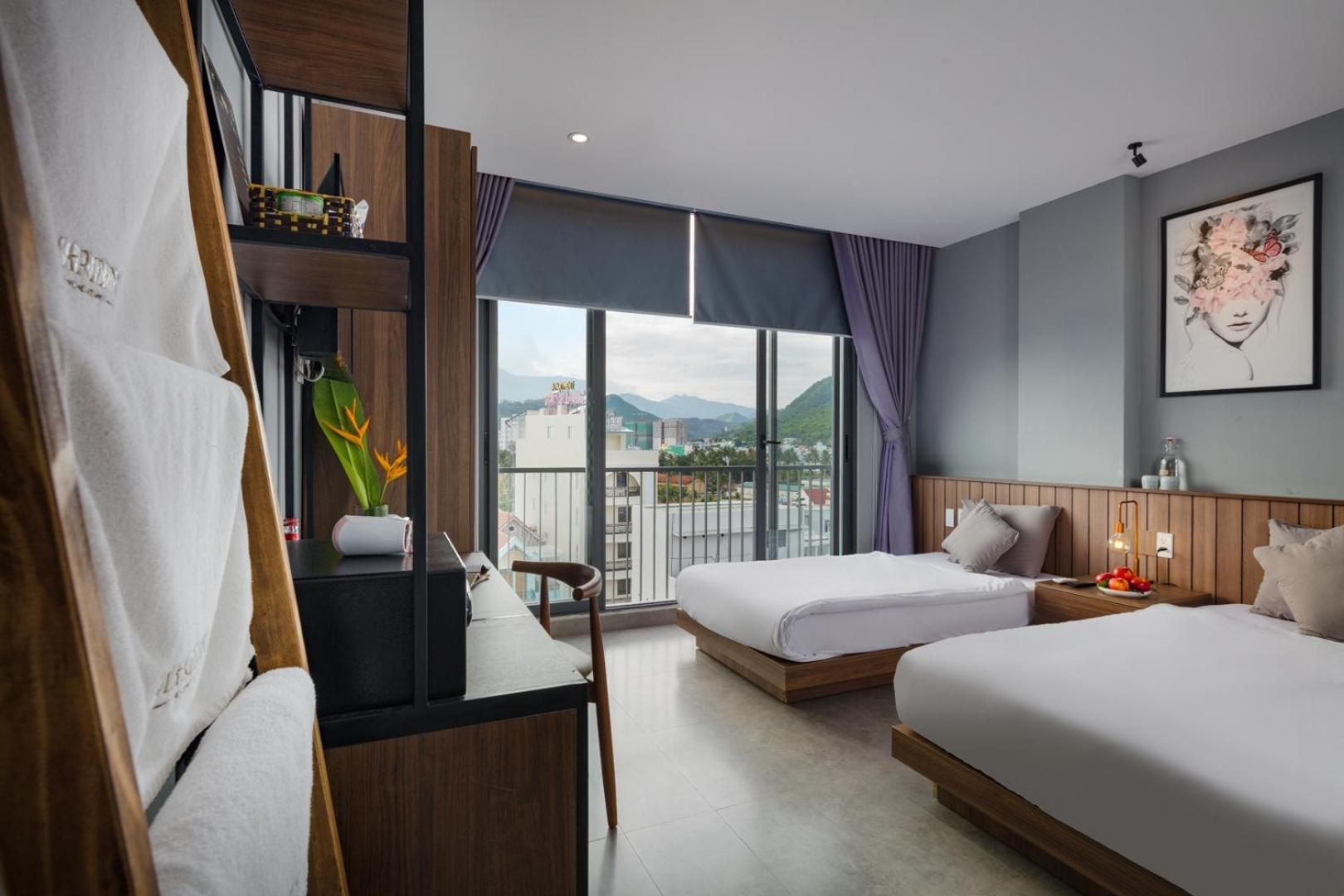 Grand Room with Moutain View, 02 Single Beds