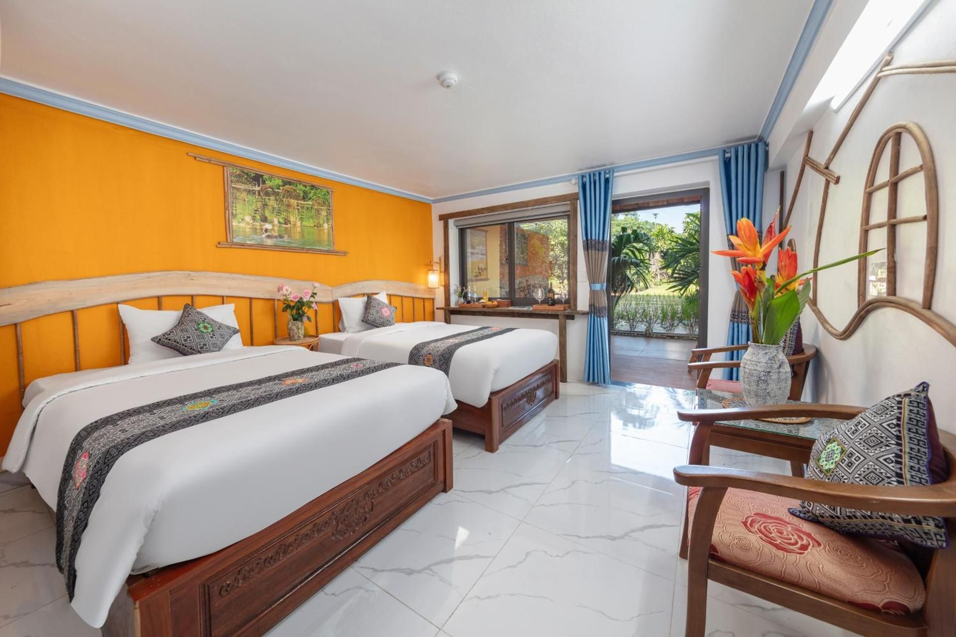 Double or Twin Room with Terrace