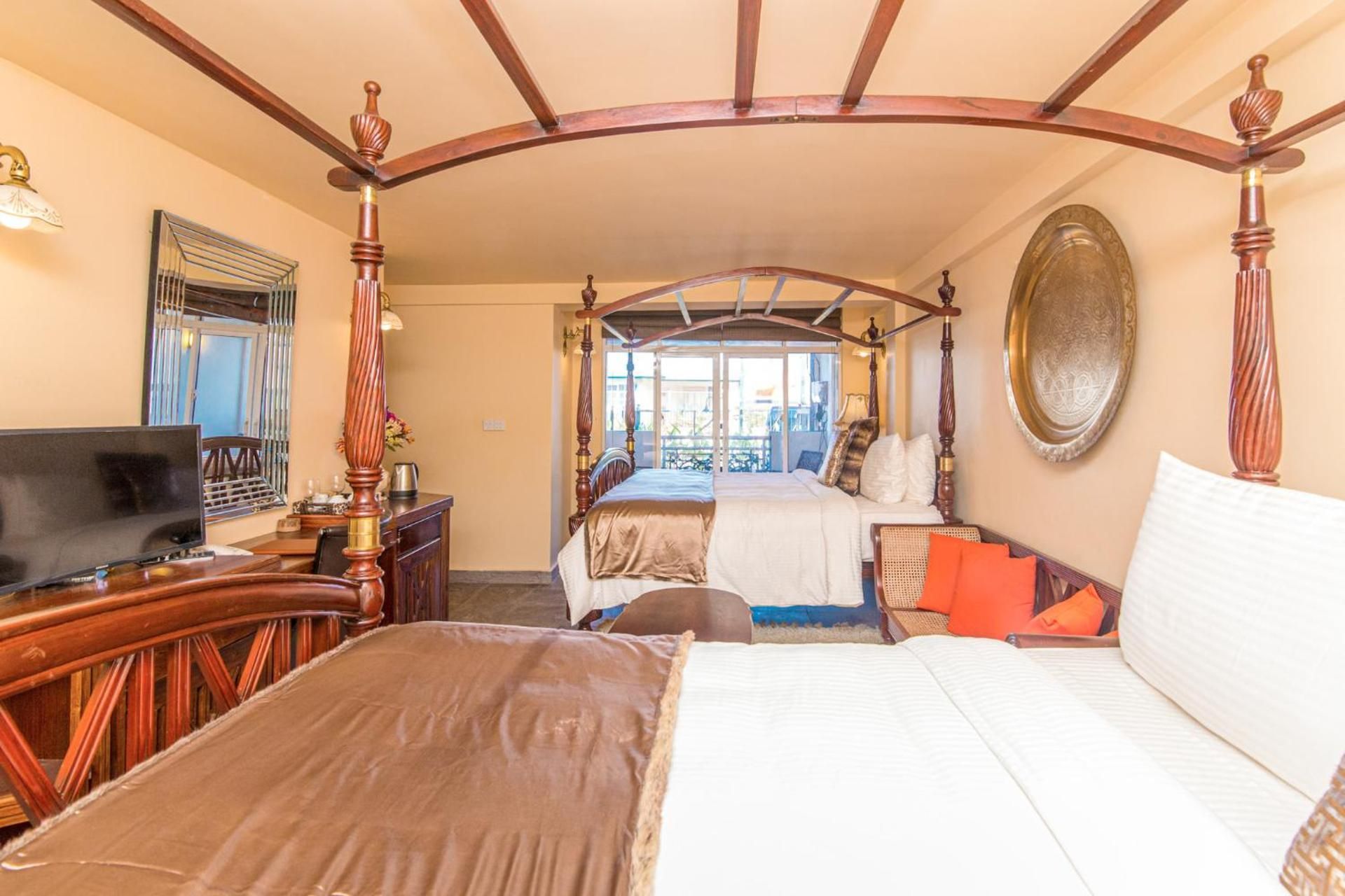 Quadruple Room with Garden View