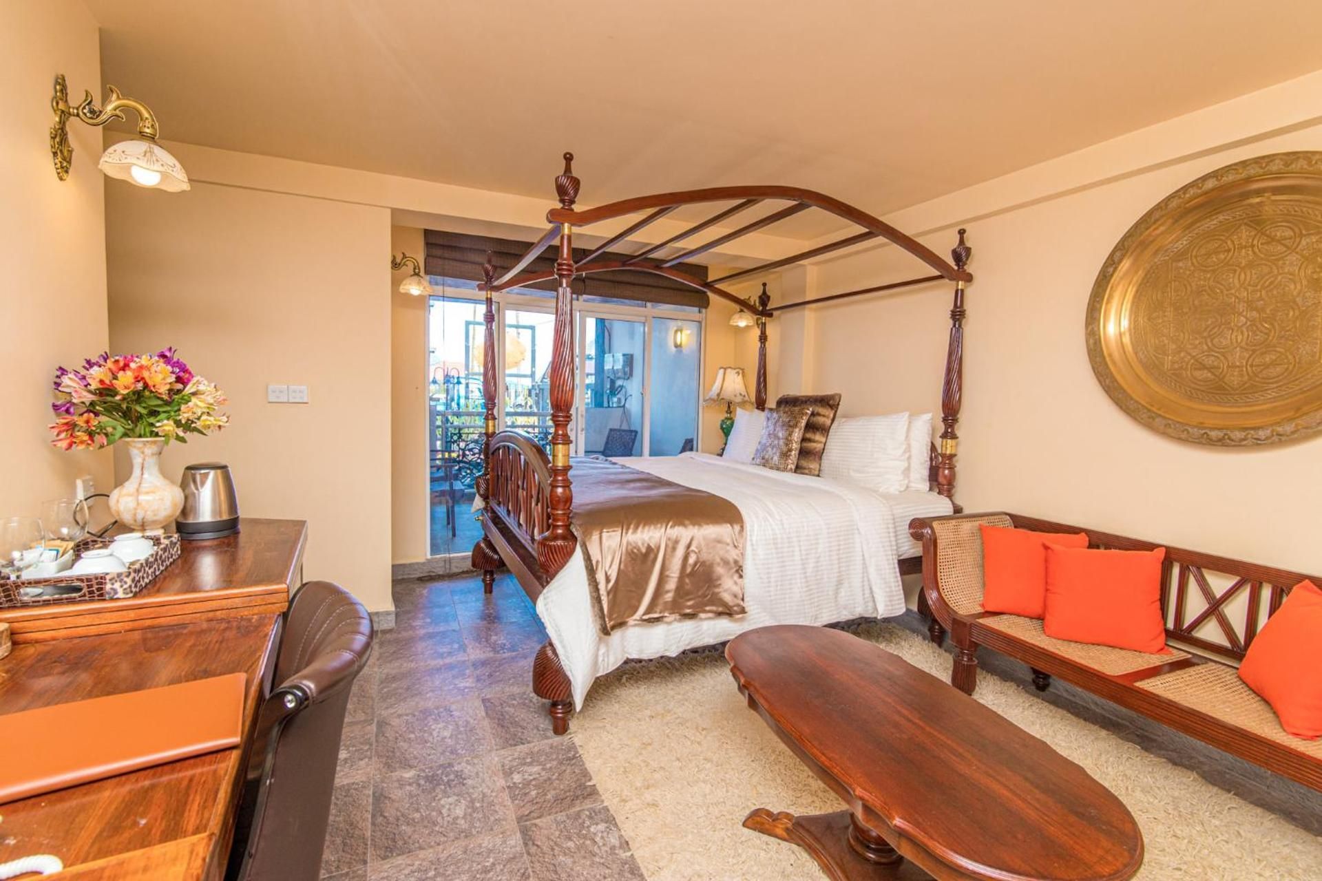 Quadruple Room with Garden View