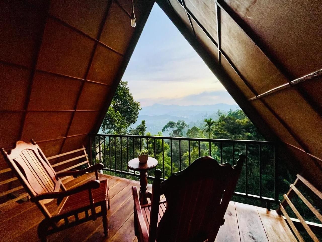 Family Room with Mountain View