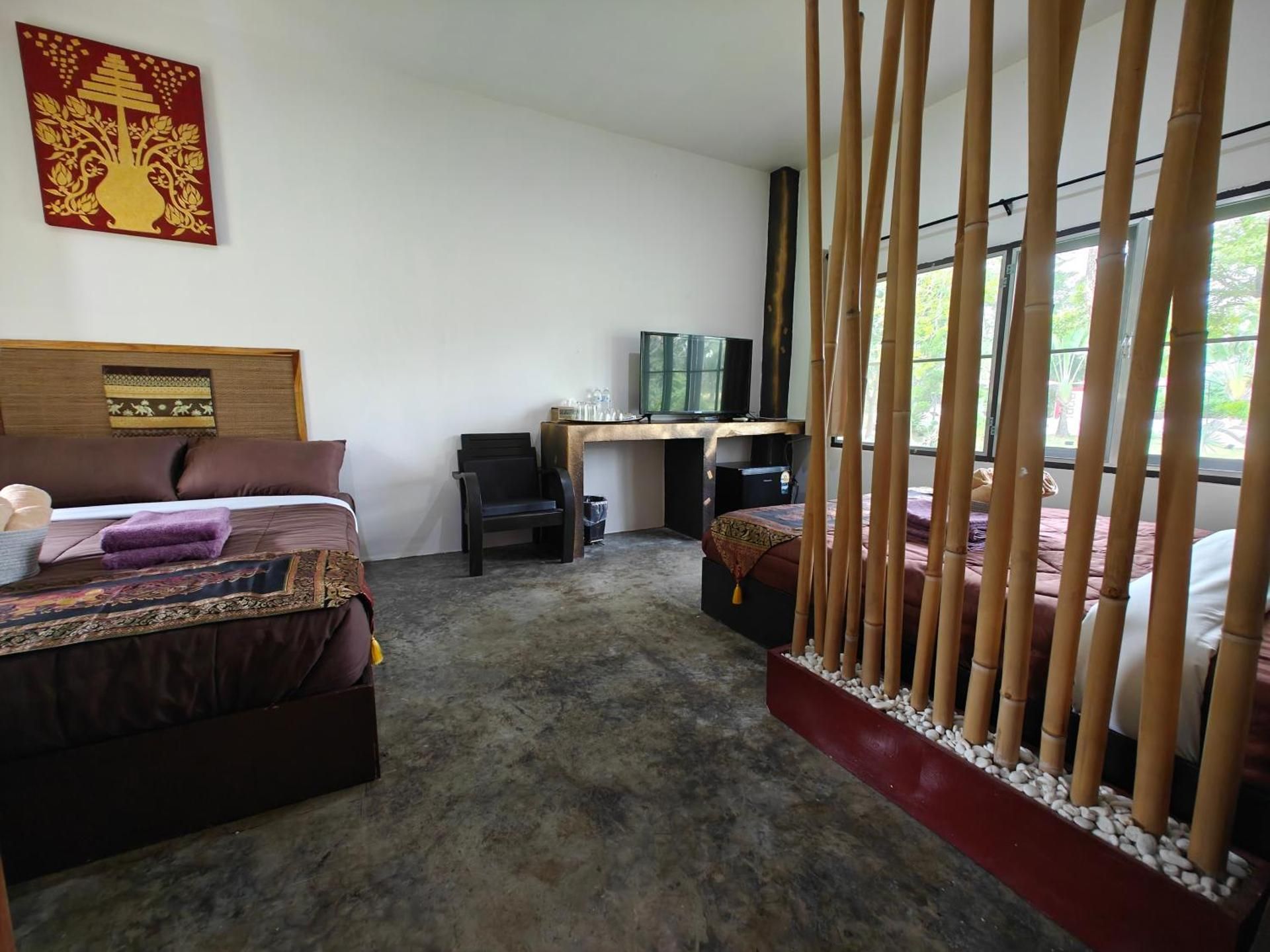 Family Room with Mountain View