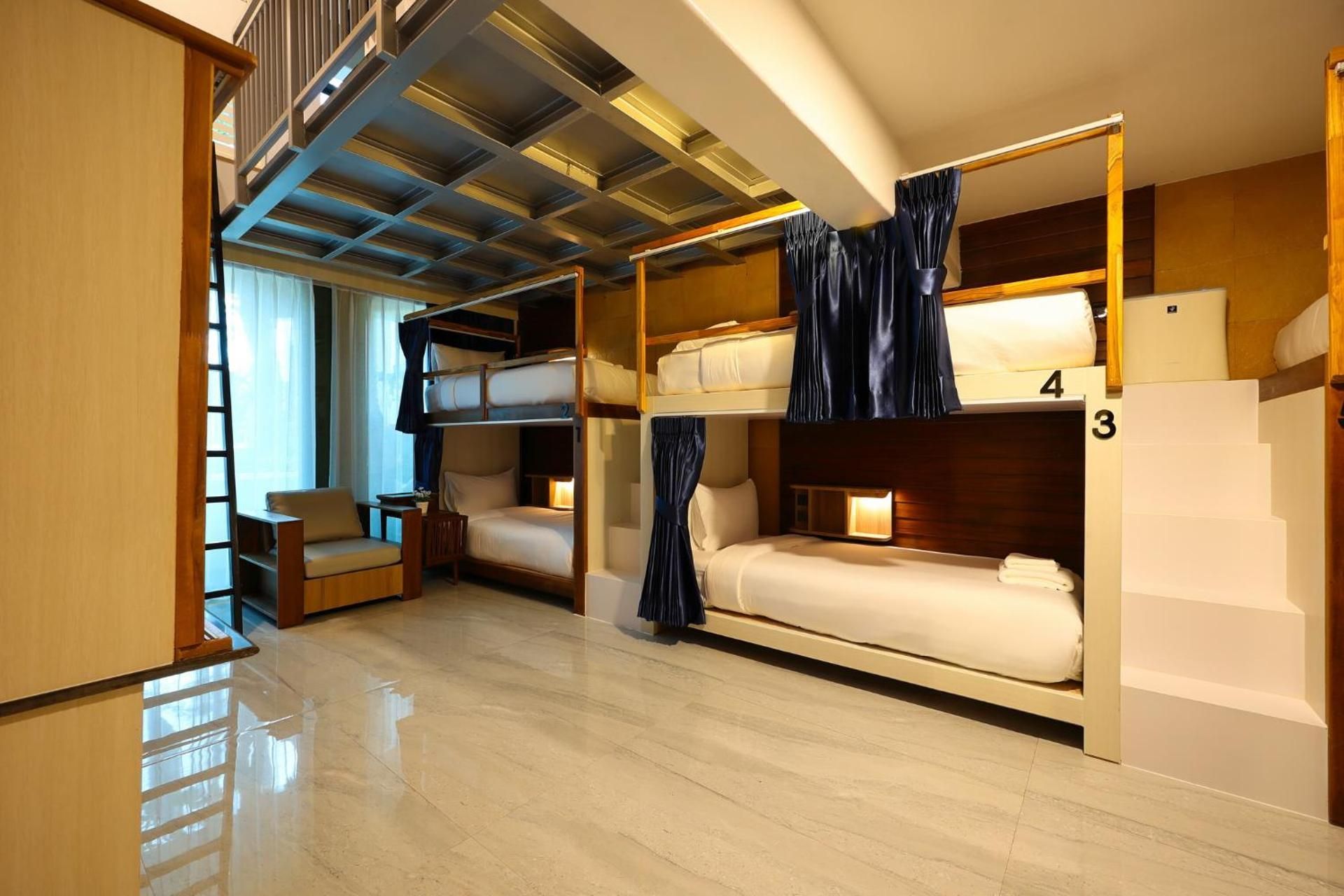 Bunk Bed in Male Dormitory Room