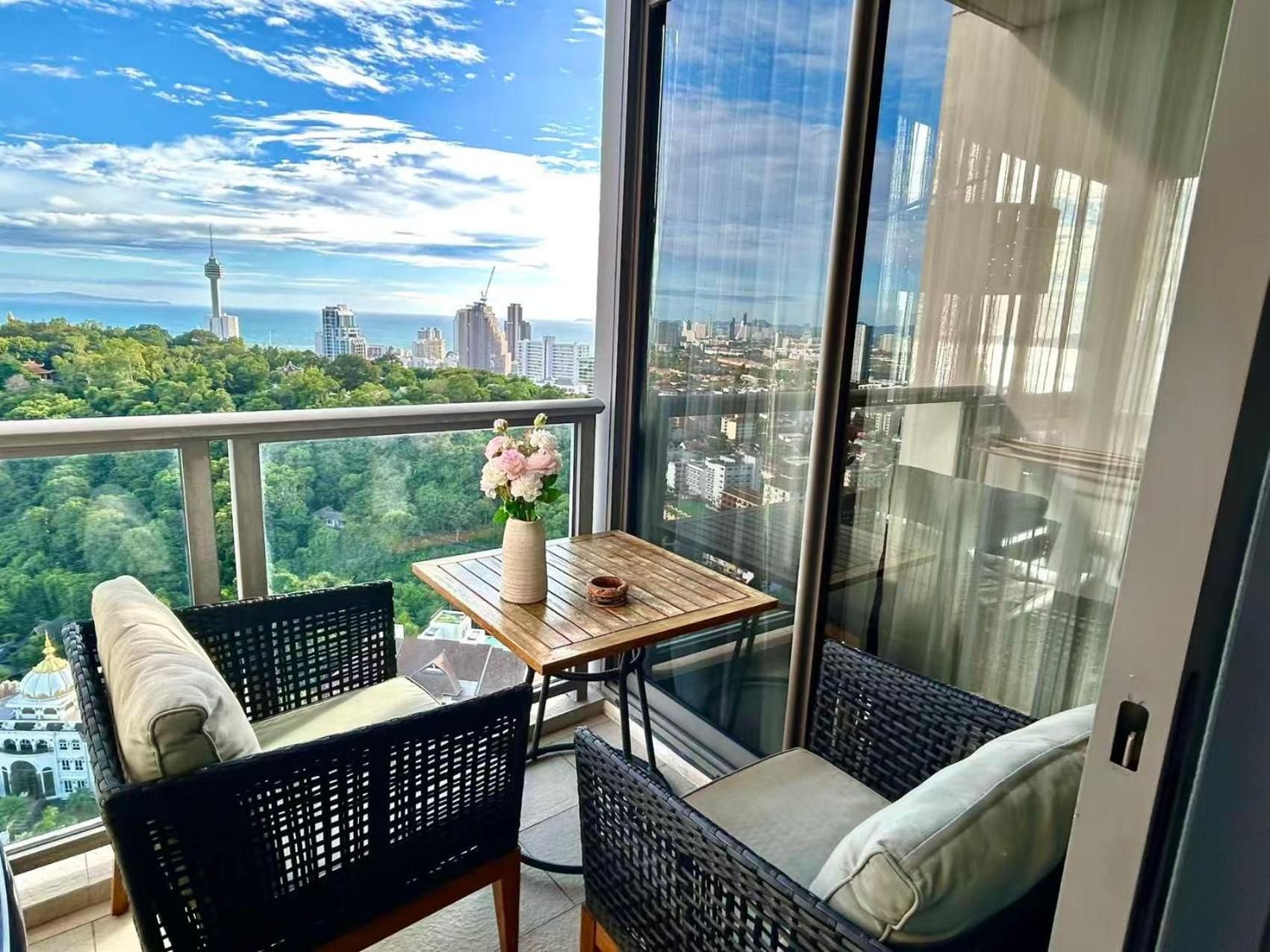 Three-Bedroom Premium Apartment with Balcony